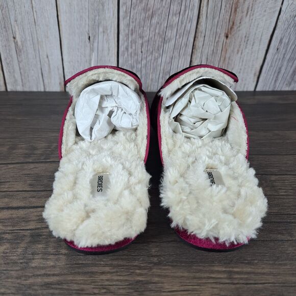 BIRDIES The Phoebe Wild Berry Slip On Slipper Mule Women's Sz 8.5 (Worn Once) - Picture 4 of 8